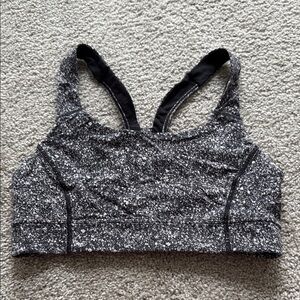 lululemon athletica Black and White Sports Bra size 8